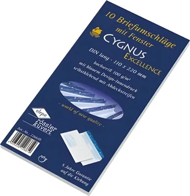 Produktbild von MAILmedia Briefumschlag CYGNUS EXCE LLENCE, DIN lang (8711151)