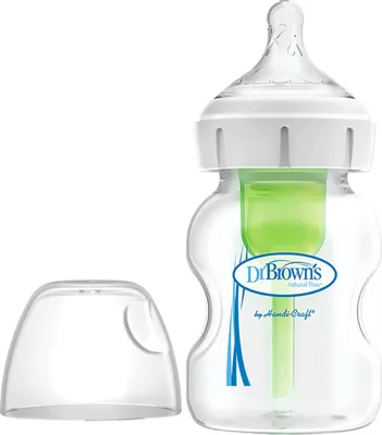 Obrázok produktu pre Detská fľaša so širokým hrdlom Dr. Brown's Glass - Options+ - 150 ml | Difrax