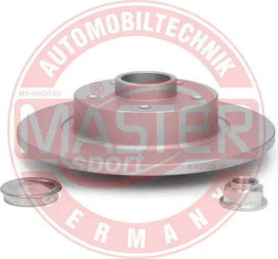 Produktbild von 2x MASTER-SPORT Bremsscheibe 2401110180BPR-PCS-MS hinten 86 2mm 62 0mm 274mm