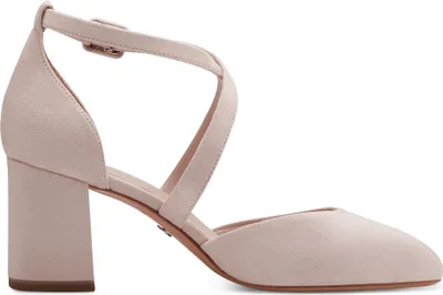Produktbild von Tamaris Damen Pumps Kreuzriemen Blockabsatz Riemchenpumps 1-24414-41, Größe:39 EU, Farbe:Rosa