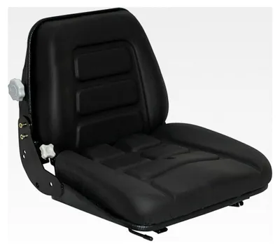 Produktbild von Fahrersitz GS 12 PVC HD Schwarz
