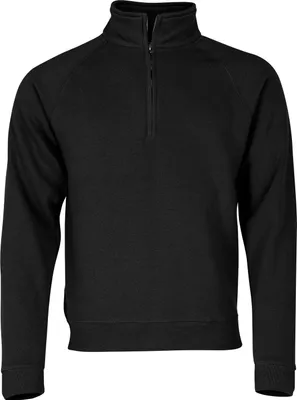 Produktbild von Fruit of the Loom Premium Zip Neck Sweat ,Farbe: schwarz ,Größe: XL