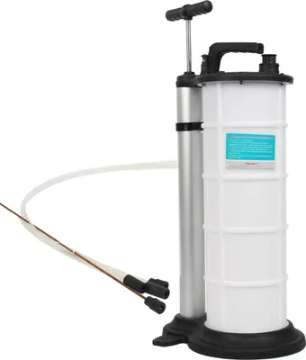 Produktbild von Ölabsaugpump mit 3 Schläuchen und Bremsenleuchter 9 Liter