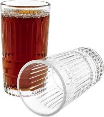 Image de lot de 12 verres à boire en verre - robustes, polyvalents & élégants