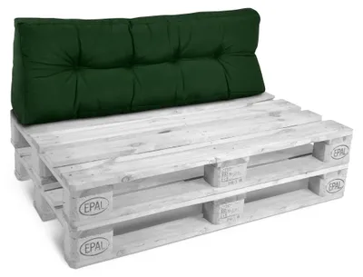 Immagine prodotto di Cuscino per schiena Beautissu Cuscino pallet Outdoor Eco Style, 120x40 cm, verde