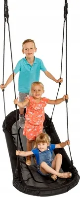 Produktbild von Nestschaukel Grandoh 167×71cm Schaukel Garten Kinder Netzschaukel