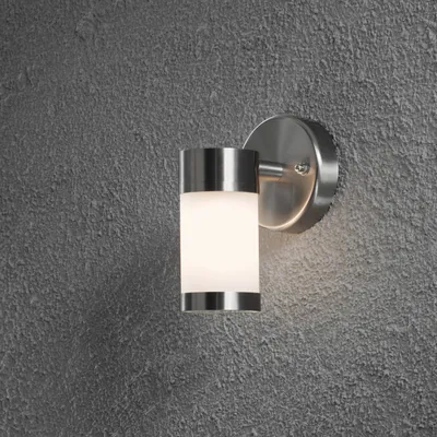Produktbild von Konstsmide Modena Edelstahl, opales Glas 7593-000