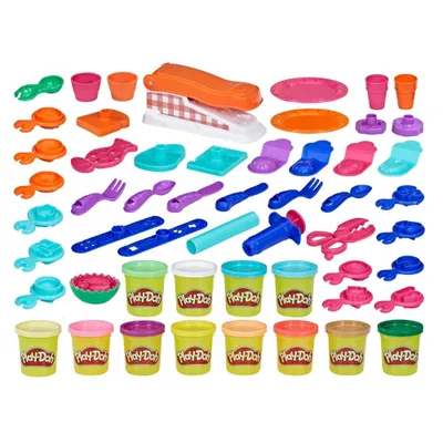 Produktbild von Play-Doh Kitchen Creations Fun Factory – Kreatives Spielset für Kinder
