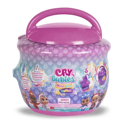 Immagine prodotto di TM TOYS Cry Babies Magic Tears Fantasy Paci House - rosa scuro