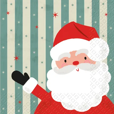 Produktbild von Serviette "Santa Rudolf" 5 Stück
