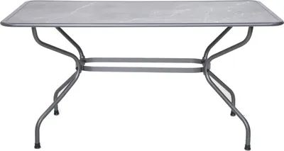 Produktbild von Royal Garden Universal Gartentisch Stahl/Fairstone Iron Grey 150x90 cm