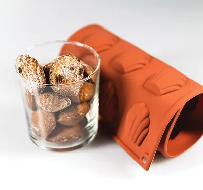 Productafbeelding van Siliconen bakvorm voor madeleines, model SF032