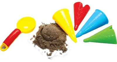 Zdjęcie produktu dla Zestaw do zabawy piaskiem Gowi Toys (lody)