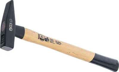 Produktbild von BGS 52302 Schlosserhammer, 200 g, DIN 1041, Hickory-Stiel