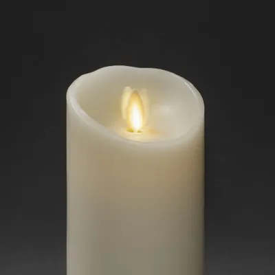 Immagine prodotto di Konstsmide Illuminazione natalizia Candela LED in vera cera con fiamma 3D 17,7 cm