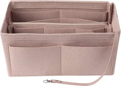 Obrázok produktu pre Tasorganizer 2 v 1 s príveskom na kľúče, khaki, odnímateľná vrecká, vnútorné vrecká do kabelky