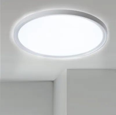 Zdjęcie produktu dla LZQ 36W LED lampa sufitowa odporna na wilgoć lampa Ø28,5cm odporna na wilgoć lampa okrągła lampy sufitowe do łazienki, sypialni, kuchni, przedpokoju, zimna biel