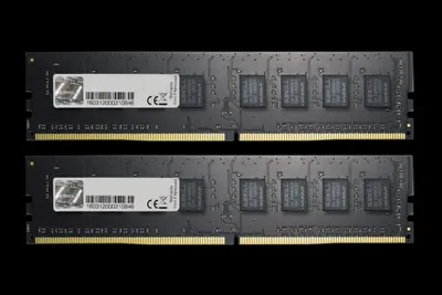 Produktbild von DIMM 16 GB DDR4-2666 (2x 8 GB) Dual-Kit (schwarz, F4-2666C19D-16GNT, Value)