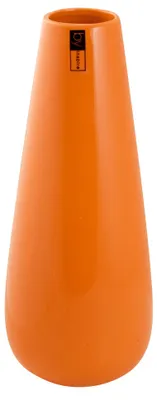 Produktbild von Drop Keramik Vase, orange, dekoratives Element, 11 cm Durchmesser, 31 cm Höhe