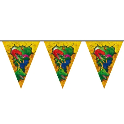 Imagen del producto de Folat 61857, Bandera decorativa, Plástico, Multicolor, Estampada, Para fiestas, 6000 mm