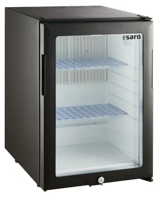Productafbeelding van SARO Minibar met glazen deur, model MB 40 UG