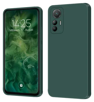 Produktbild von Hülle für Xiaomi 12 Lite Case Cover Bumper Smartphone Softgrip Schutzhülle Farbe: Grün
