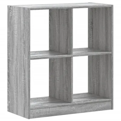 Obrázek produktu pro vidaXL Knihovna Grey Sonoma 68,5x32x75 cm Materiál na bázi dřeva