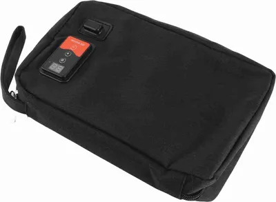 Immagine prodotto di Scaldasalviette USB per bambini, riscaldamento uniforme, temperatura intelligente, regolabile, borsa riscaldante portatile per salviette, nero