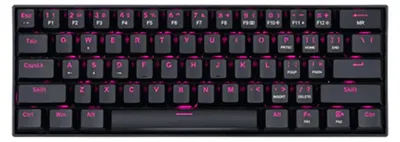 Zdjęcie produktu dla REDRAGON K630RGB-1 DragonBorn, Przewodowa, USB, Mechaniczna, QWERTY, RGB LED, Czarny
