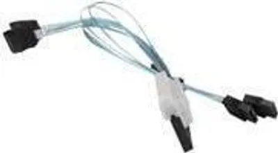 Produktbild von Supermicro CBL-SAST-0813, 0,26 m, 8xSlimline SAS, 4xSATA, Schwarz, RoHS, REACH