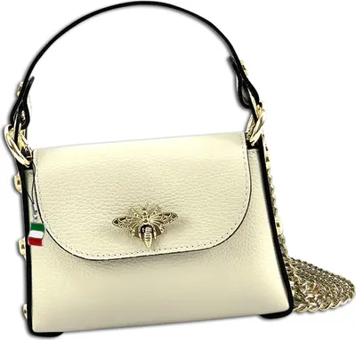 Produktbild von Florence Leder Tasche Umhängetasche beige OTF817I