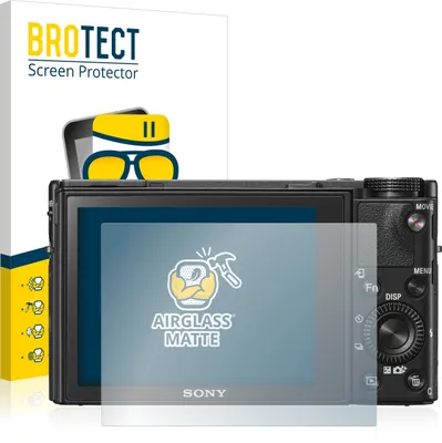 Produktbild von BROTECT Entspiegelungs Schutzglas für Sony Cyber-Shot DSC-RX100 V Schutzfolie Panzer Folie Glas Display Schutz matt
