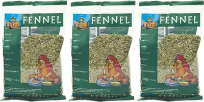 Produktbild von 3er Pack TRS Fenchel Samen (3x 100g) | Soonf | FENNEL SEEDS