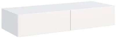 Image de Selsey, table de maquillage avec miroir, 2 tiroirs, blanche, 110 cm