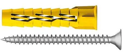 Immagine prodotto di TASSELLO CON VITE 'RX02' Ø 5x25 mm - vite 4x30 mm