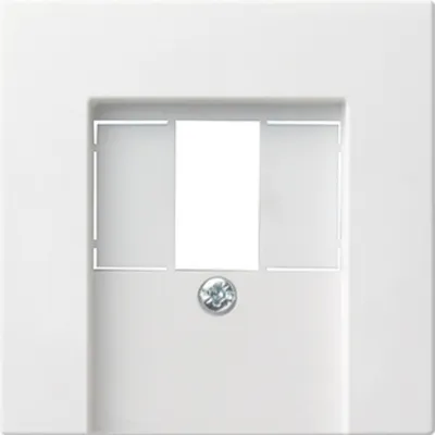 Produktbild von GIRA 027627 Abdeckung TAE USB System 55 Reinweiß seidenmatt