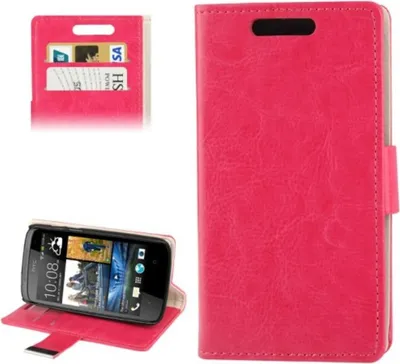 Produktbild von Handyhülle Tasche für HTC Desire 500 pink