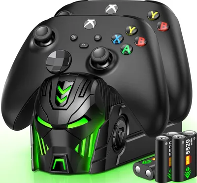 Produktbild von Controller-Ladegerät, Dual-Akku, kompaktes Design, A105