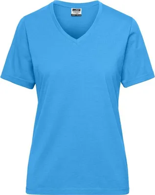 Produktbild von Strapazierfähiges und pflegeleichtes T-Shirt aqua, Gr. XXL