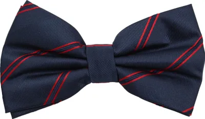 Produktbild von Fabio Farini - 1 Stück Blaue Herren Fliegen - Männer Querbinder Vorgebunden Bowtie Streifen - Bright Dark Blue/King Crimson