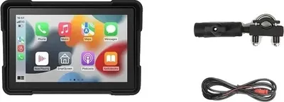 Obrázek produktu pro Navigace pro motocykly GPS navigátor, bezdrátový CarPlay, vodotěsná obrazovka IPX7, navigátor
