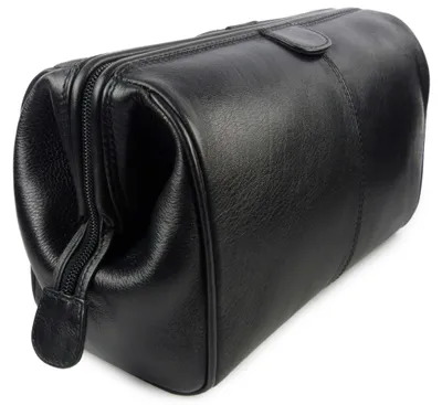 Zdjęcie produktu dla Elegancka kosmetyczka do przechowywania przy toaletowych akcesoriów, dostępna w kolorze czarnym lub brązowym