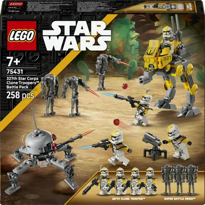 Immagine prodotto di LEGO Star Wars Battle Pack 327° Star Corps Di Clone Troopers 75431