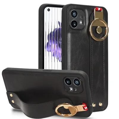 Immagine prodotto di Per Nulla Phone 1 cover per cellulare con supporto per cinturino da polso / supporto per anello