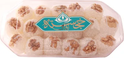 Produktbild von Khojasteh Baslogh Persische Süßigkeit mit Walnuss (Shirini Eid Nowrooz)