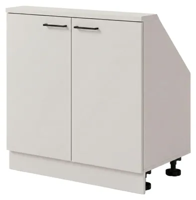 Produktbild von INNOVAHOME Dachschrägenschrank 60cm Kniestockschrank Schneeweiß