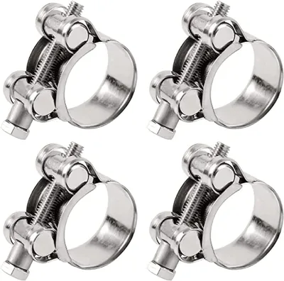 Produktbild von T-Bolt-Rohrschellen - 23-25 mm (4 Stück)