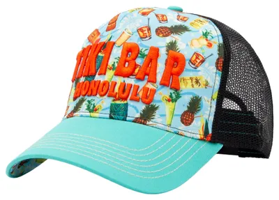 Produktbild von King Kerosin Trucker Cap "Tiki bar" Aqua