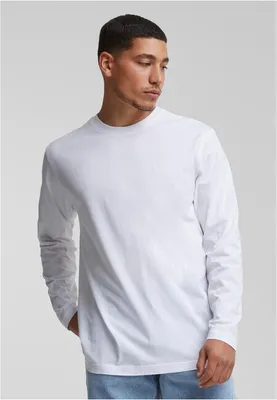Immagine prodotto di Maglietta da uomo a maniche lunghe Urban Classics Basic Longsleeve bianca - XL