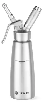 Image de HENDI Distributeur de crème Profi Line, Profi Line, 0,5L, ⌀85x(H)235mm